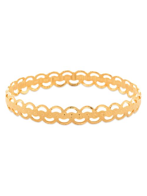 Charming Gold Bangle - 889524 - Very Small Image - 1