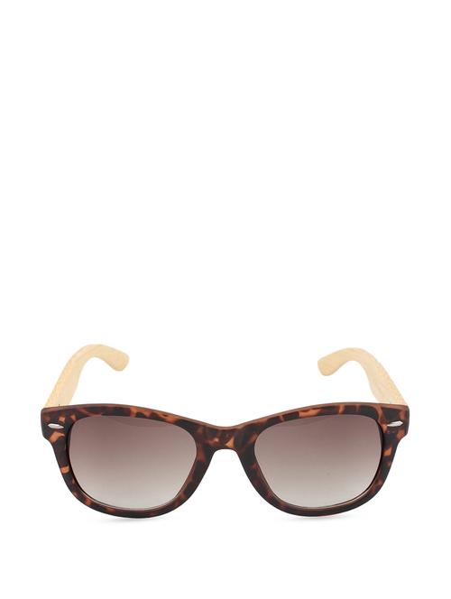 Stylish animal print frame wayfarer - 89098 - Very Small Image - 1