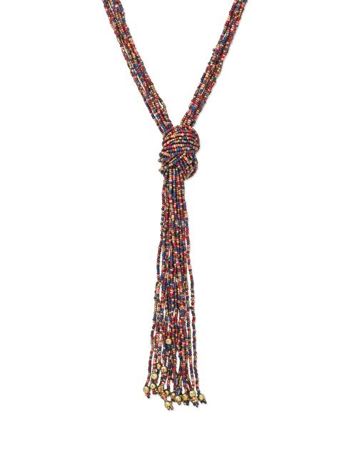 tribal knot style bead neckpiece - 892457 - Very Small Image - 1