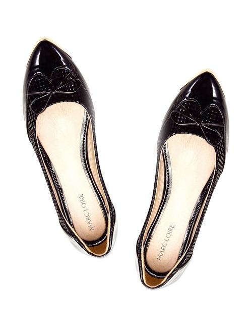 black pointy-toed ballerinas - 898603 - Very Small Image - 1