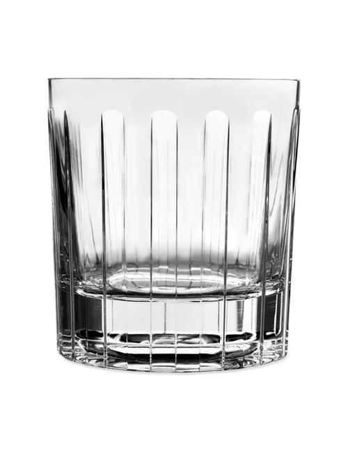 vertical cuts spinning crystal whisky glass - 903652 - Very Small Image - 1