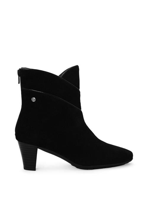 Black suede ankle boots - 904473 - Very Small Image - 1