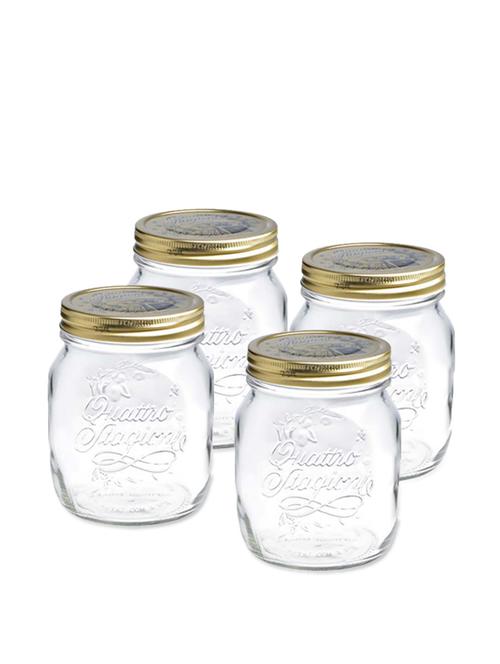 Jars with Lid 4pc Set - 250ml - 907175 - Very Small Image - 1