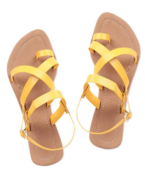 Strappy Buckle Lace Flats - 907342 - Very Small Image - 1