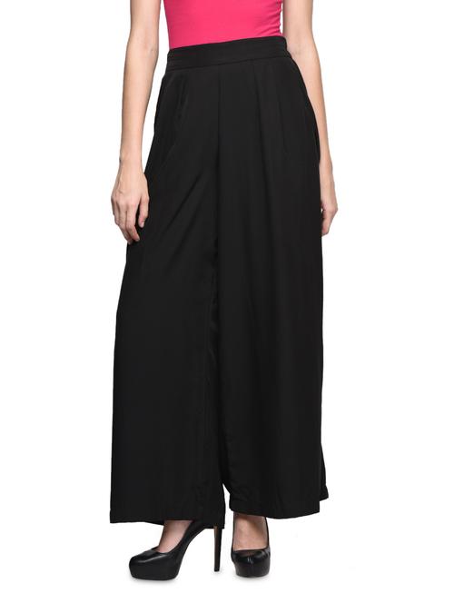 Solid black palazzo - 913977 - Very Small Image - 1