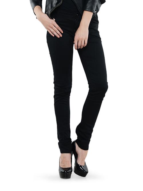 Trendy Black Skinny Pants - 914329 - Very Small Image - 1