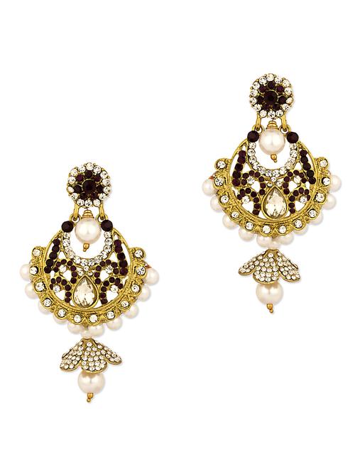 Gold Plated Radiant Earrings - 916904 - Very Small Image - 1