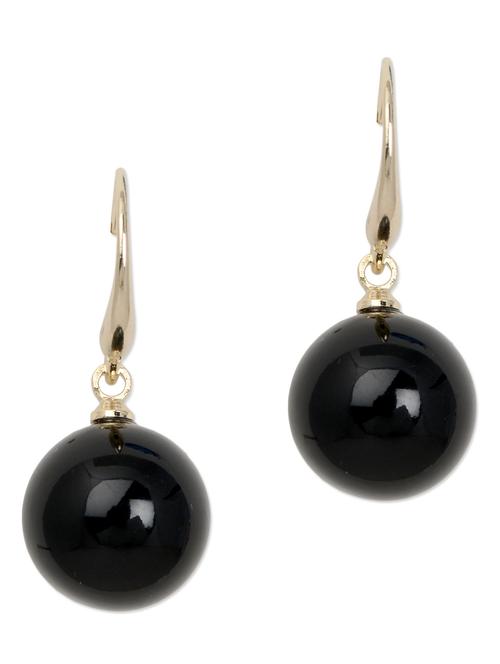 black drop earrings - 922591 - Very Small Image - 1