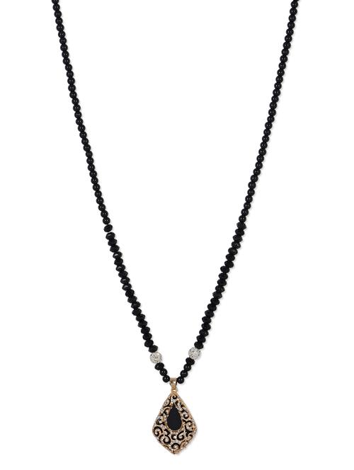 black beaded pendent - 922741 - Very Small Image - 1