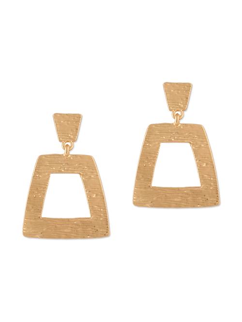 gold dangler earrings - 923577 - Very Small Image - 1