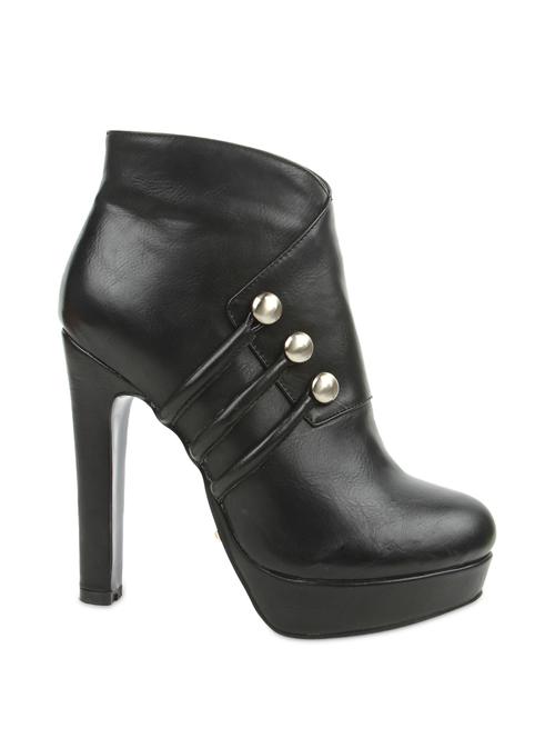 black ankle-length heeled boots - 926745 - Very Small Image - 1