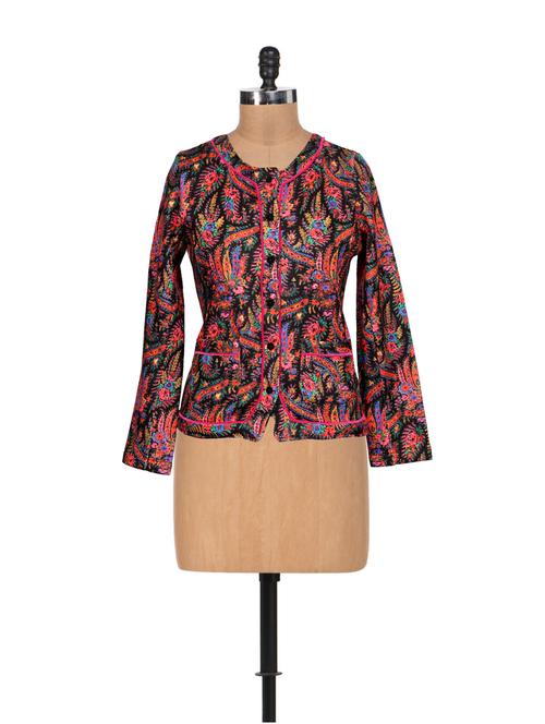 vibrant multicoloured coat - 929617 - Very Small Image - 1