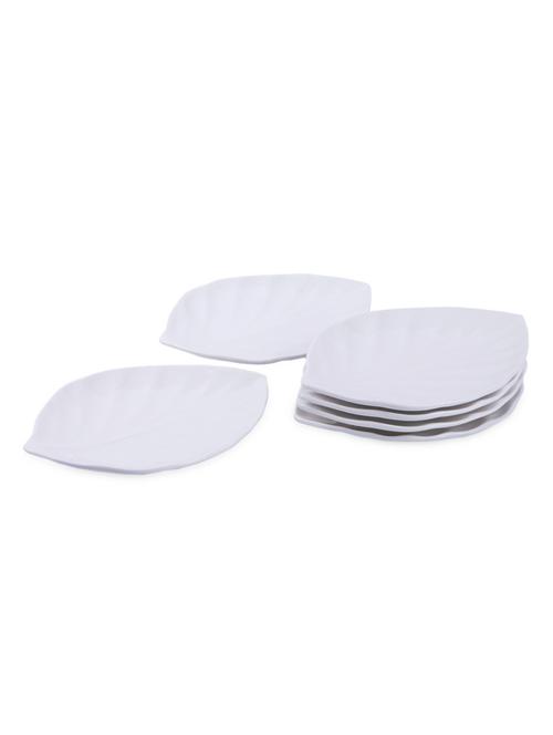 white leaf plate - 935579 - Very Small Image - 1