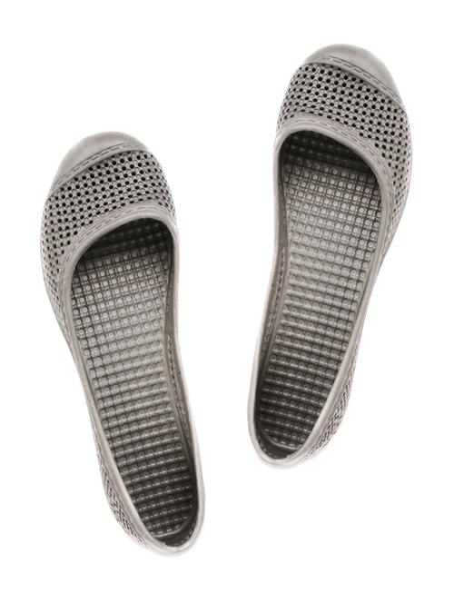 Grey Cut Work Ballerinas - 940409 - Very Small Image - 1