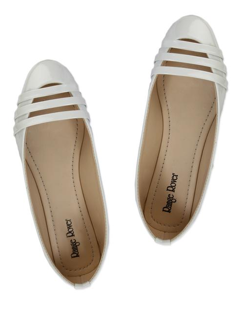 white leatherette   ballerinas - 944673 - Very Small Image - 1