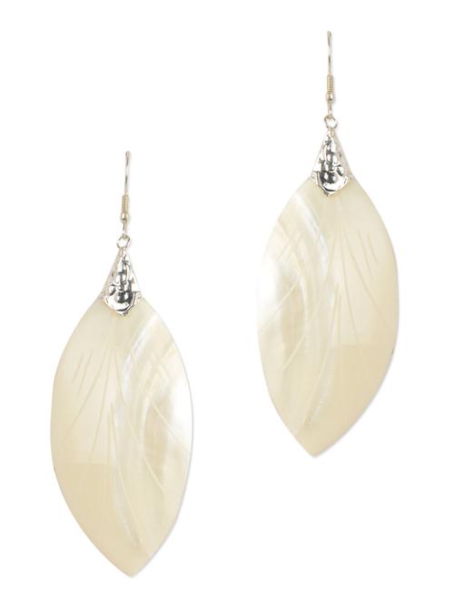 white dangler earrings - 945852 - Very Small Image - 1