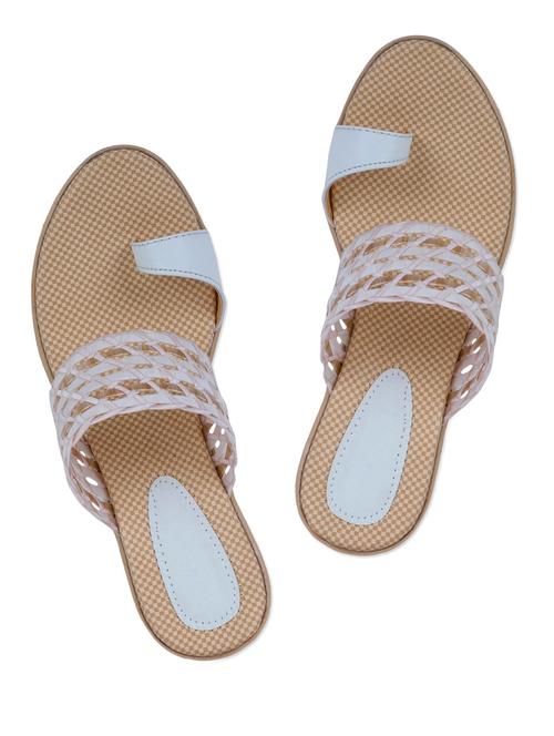 White braided wedges - 946477 - Very Small Image - 1