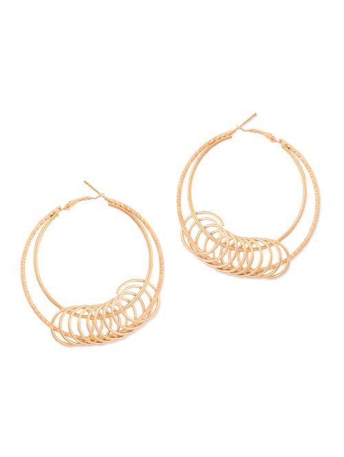 gold multi-hoop earrings - 946805 - Very Small Image - 1