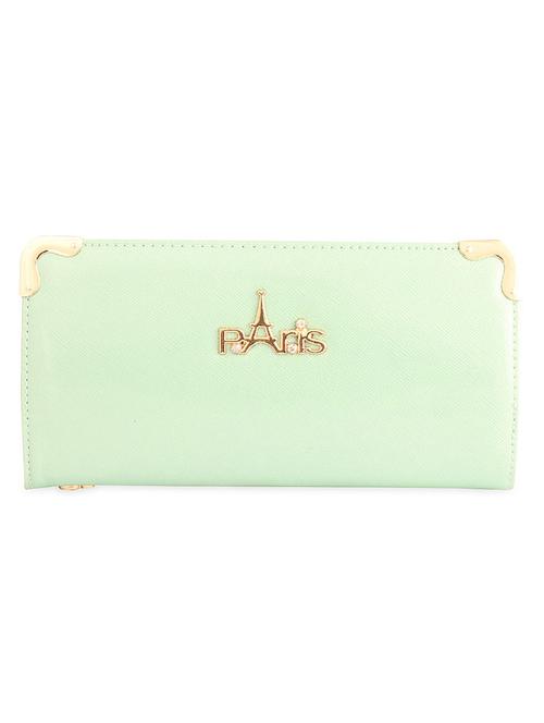 mint green embellished paris wallet - 949405 - Very Small Image - 1