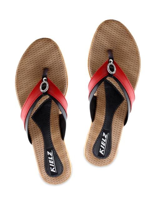 black embellished faux leather sandals - 9566249 - Very Small Image - 1