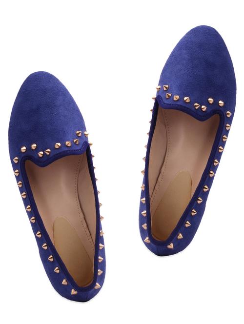 blue spike studded suede loafer - 958759 - Very Small Image - 1