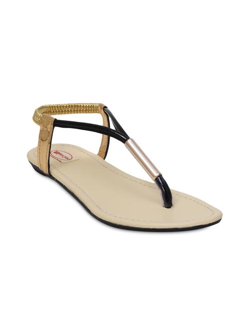 black leatherette  sandals - 9598538 - Very Small Image - 1