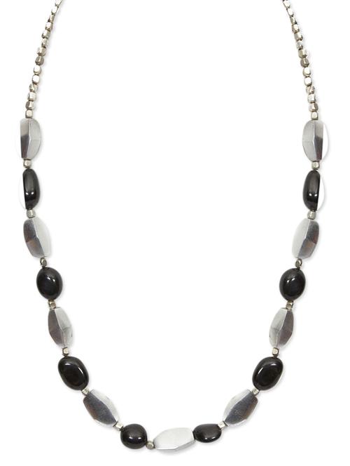 multicoloured brass studded long necklace - 9632863 - Very Small Image - 1