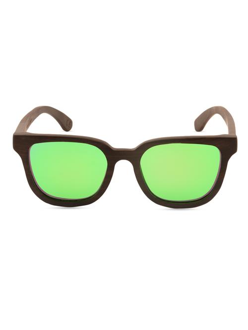 tocca di legno luciano- green wooden sunglasses - 9670333 - Very Small Image - 1