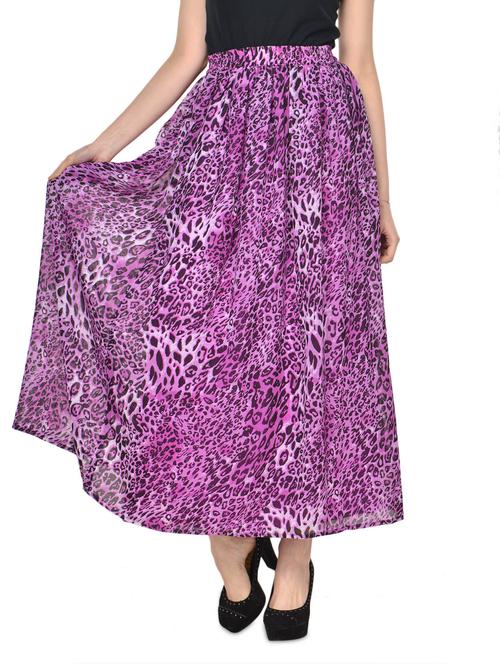 printed long skirt - 969737 - Very Small Image - 1