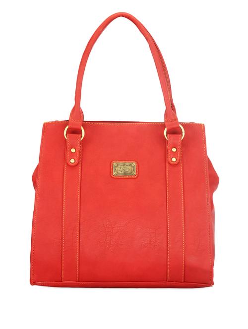 plain solid red handbag - 969929 - Very Small Image - 1