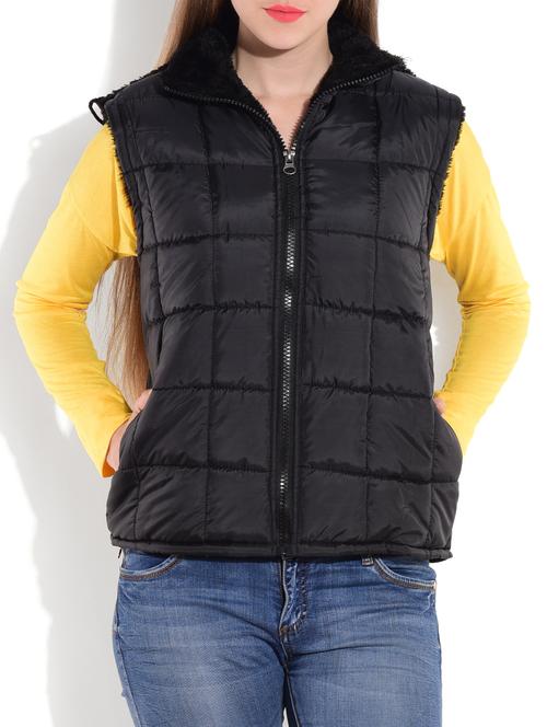black gilet jacket - 9721928 - Very Small Image - 1