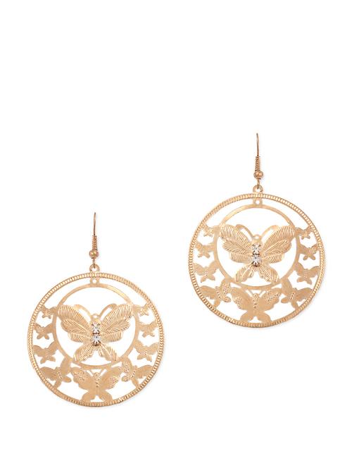 golden hoop with butterfly design - 982334 - Very Small Image - 1