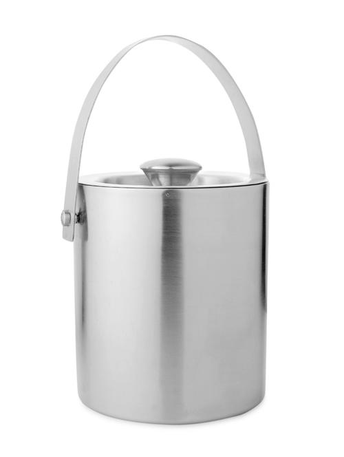 plain stainless steel ice bucket - 982942 - Very Small Image - 1