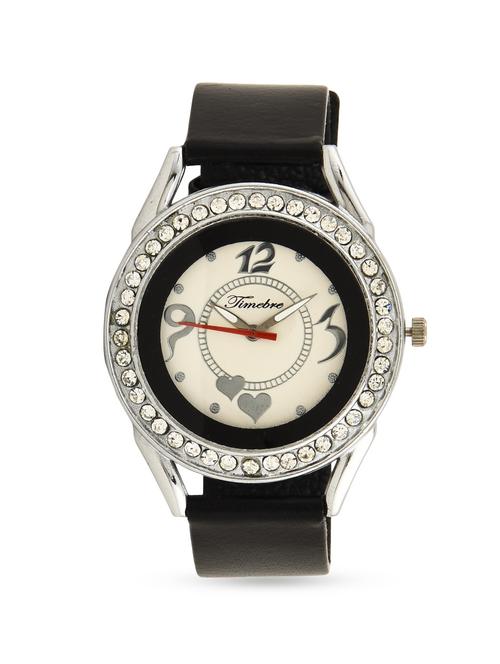 White Daimond Analog Watch - 9842568 - Very Small Image - 1