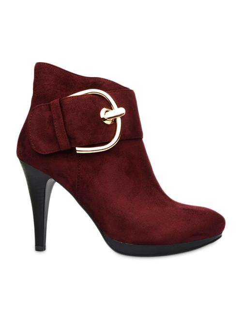 red ankle length boots - 985370 - Very Small Image - 1