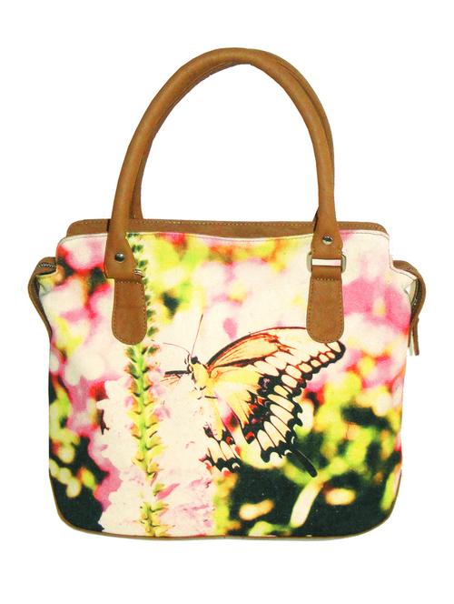 multicolour canvas handbag - 9886210 - Very Small Image - 1