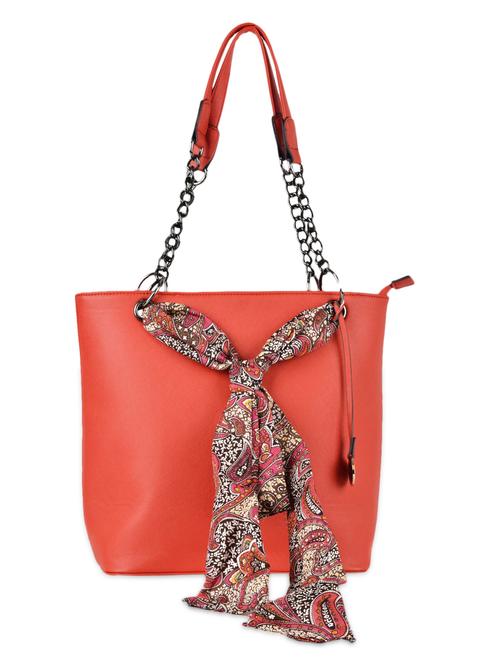 red leatherette handbag - 989394 - Very Small Image - 1