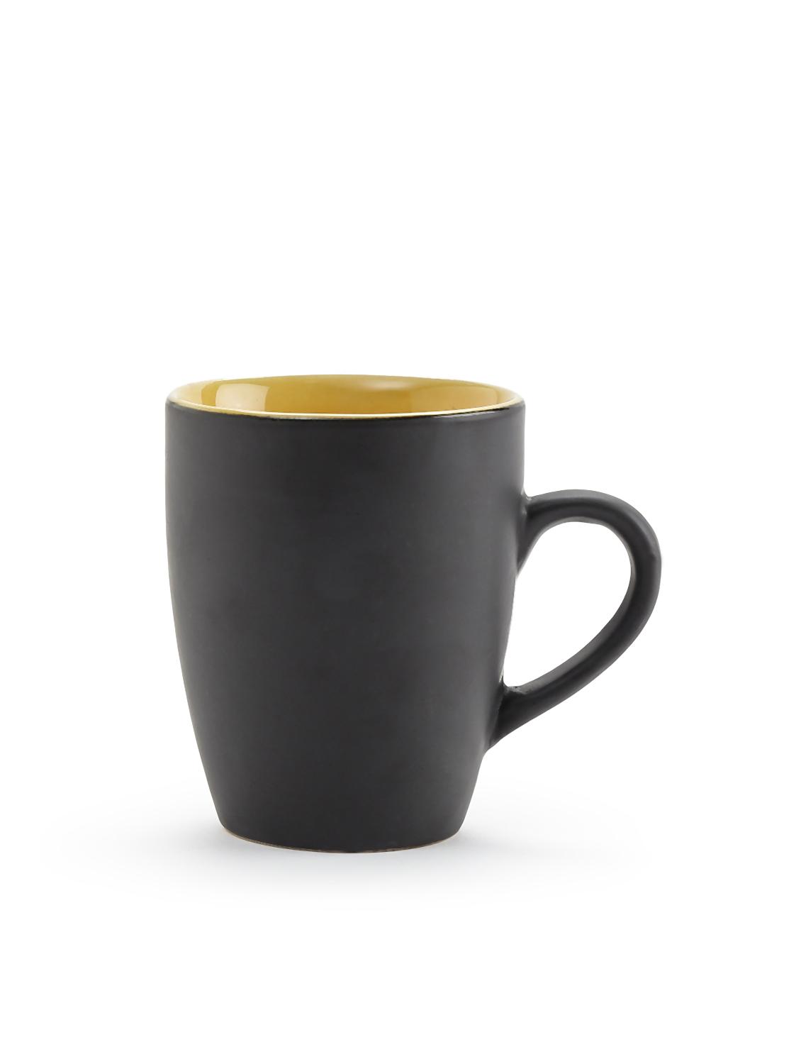 black matt finish multicolor cups (set of 6) - 9966027 - Standard Image - 6