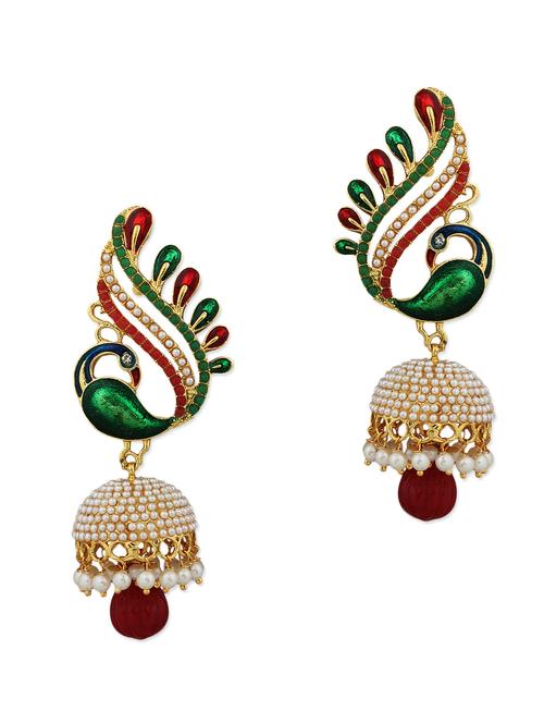 multicolor copper earring - 9968397 - Very Small Image - 1