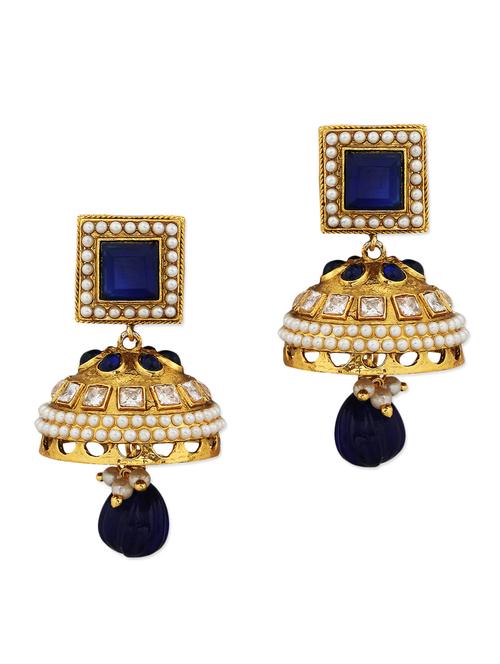 blue copper earring - 9968402 - Very Small Image - 1